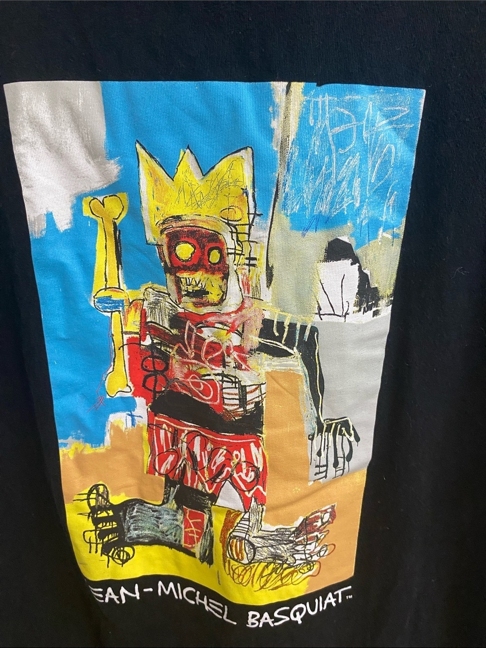 Jean-Michel Basquiat Uniqlo UT Graphic T-Shirt Crown Artwork Medium Collectible